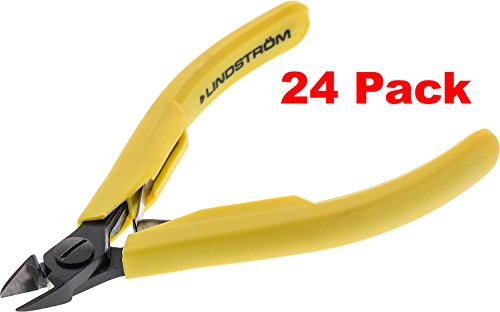 Lindstrom 8140 Yellow Handle Micro Flush Cutter 0.2 - 1.25 mm - 24 PACK