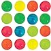Kicko Neon Bouncing Balls Assortment - Pack of 18-1 Inch Assorted Neon Colors - High Bouncing Balls - for Kids Boys and Girls Party Favors, Bag Stuffers, Fun, Toy, Prize, Pinata Fillers