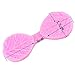 4 Pcs Leaf Butterfly Four petal Cherry Blossom Silicone Fondant Cake Mold Embossing flower Chocolate Icing Candy Decorating Moulds (Set of 4)