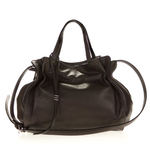 Gianni Chiarini Italian Made Dark Brown Leather Handbag