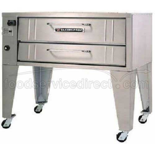 Bakers Pride Convection Flo Double Deck Gas Oven, 66 x 43 x 64 inch -- 1 each.