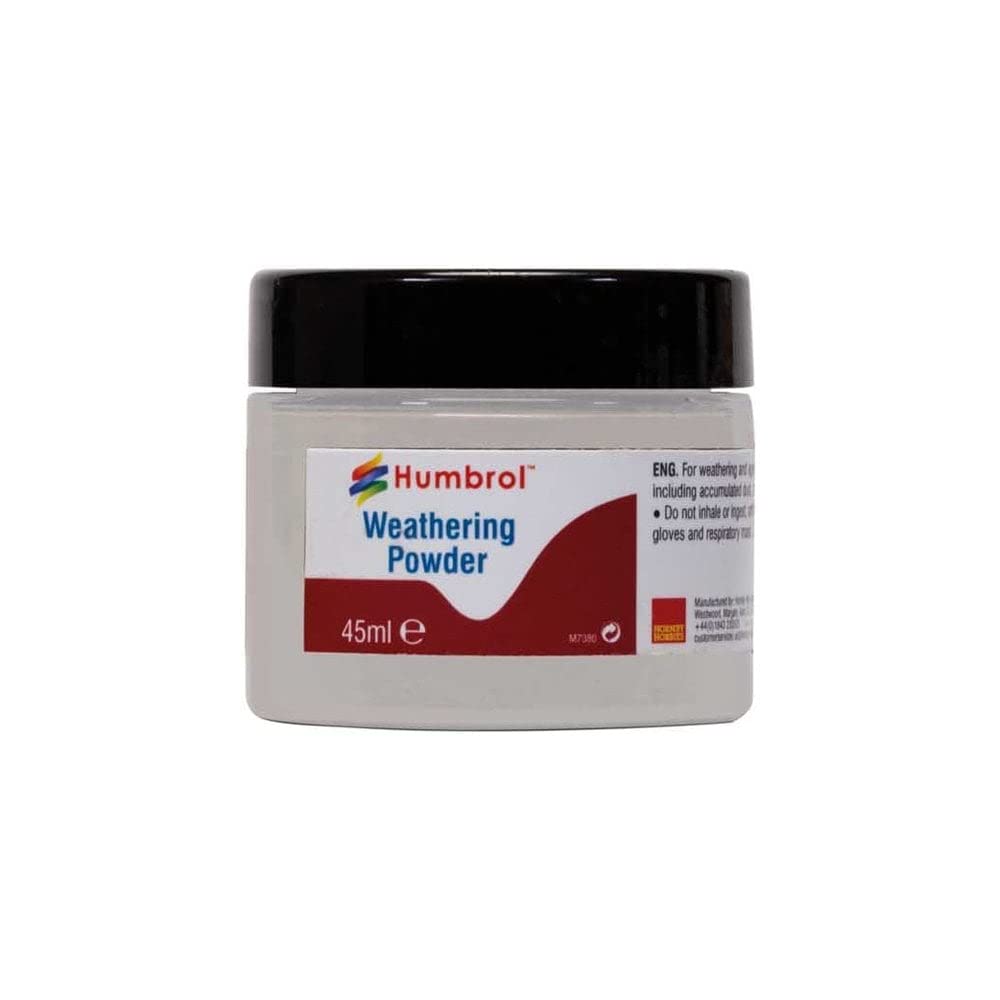 Humbrol AV0012 Weathering Powder,White - 45ml