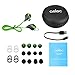 AELEC Bluetooth Headphones Wireless Sports Earbuds Sweatproof Earphones Noise Cancelling Headsets with Mic for Running Jogging Long Battery Life