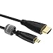 ACTIVEON CX Camcorder AV / HDMI Cable 5 Foot High Definition Micro HDMI (Type D) To HDMI (Type A) Cable