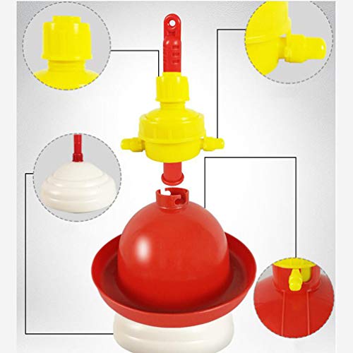 Wasserbehälter für Geflügel, aus Kunststoff, robust, für Haustiere und Vögel, für Zuhause – Bild 3