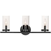 Maxim Lighting 25257CLBK Sentinel - Three Light Bath Vanity