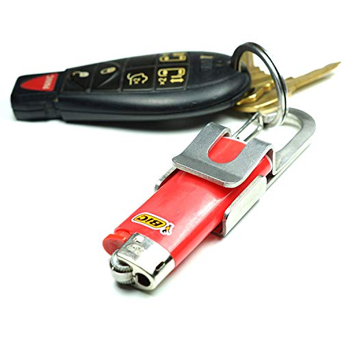 Screwpop Bic Standard FullSize Lighter Holder Keychain Multi Tool with