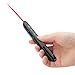 Zoweetek Rechargeable Wireless Presenter PowerPoint Remote Clicker with Red Laser Pointer and Volume Control