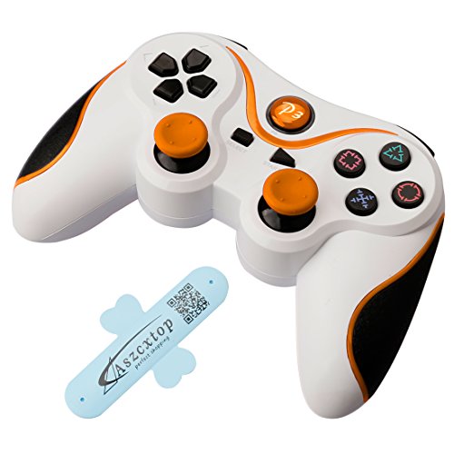A-SZCXTOP Dualshock PS3 Bluetooth Game Controller Wireless Rechargeable Gamepad for Playstation 3 A-SZCXTOP Dualshock PS3 Bluetooth Game Controller Wireless Rechargeable Gamepad for Playstation 3