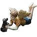 Miniature Fairy Garden Limited Edition Boy Fairy With Dog Ross and Winston, Model: 74, Home/Garden & Outdoor Store