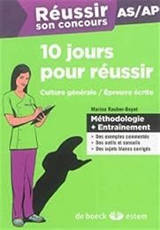 10 jours pour réussir son concours AS-AP