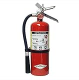 Amerex B500, 5lb ABC Dry Chemical Class A B C Fire Extinguisher