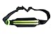 Swift-n-Snug Running Belt - Runners LED Waist Pack/Pouch for Exercise - Comfortable Higher Quality Fit - Adjustable Fanny Pack with Full Storage for iPhone 6s/6/6 Plus, Samsung Galaxy, Smartphones
