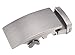 QISHI YUHUA Men's Solid Buckle Automatic Ratchet Leather Belt Buckle,kt311