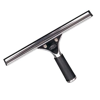 DHWANI ENTERPRISE Stainless Steel Glass Wiper with Duster Cloth