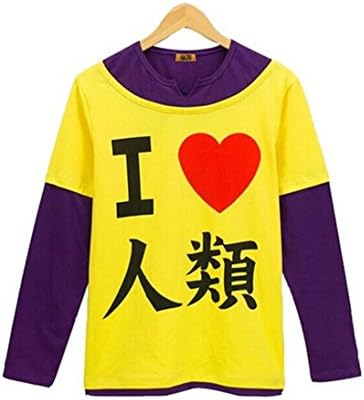 MIKICOS No Game No Life Kong Cosplay Love Human T-Shirt