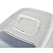 SO PHRESH Jumbo Enclosed Litter Box in Navy, 23