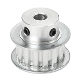 uxcell Aluminum XL 15 Teeth 6.35mm Bore Timing Belt Pulley Flange Synchronous Wheel for 10mm Belt 3D Printer CNC