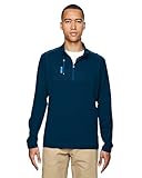 AD MENS 1/4 ZIP PULLOVER (RICH BLUE/BRT RY) (XL)