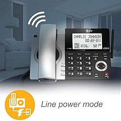 AT&T CL84107 DECT 6.0 Expandable Corded/Cordless