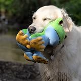Petface Eco Friendly Trev Tree Frog Plush Dog Toy view 5