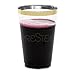 Gold Plastic Clear Cups ~14 oz. 50 Pack ~ Disposable Party Cups with Gold Rim ~ Fancy Wedding Tumblers ~ Elegant Party Supplies & Decorations ~ Gold Rimmed Cup