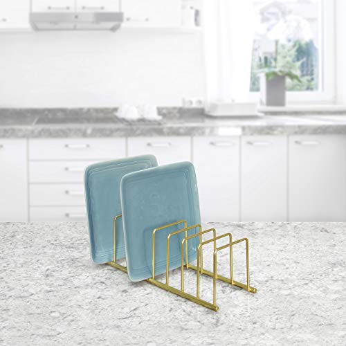 Spectrum Diversified Euro Kitchen Lid Organizer for Plates, Cutting