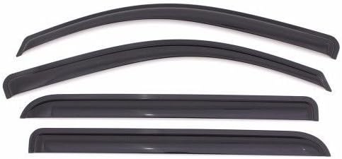 Dodge Charger 2011-2015 AVS Smoked Stick On Rain guards Window Visors 4PCS