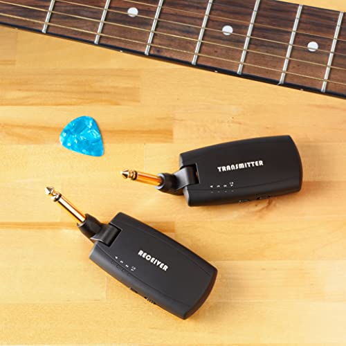 Amazon Basics Digital Wireless Guitar System Transmitter/Receiver with