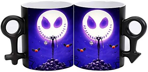 ナイトメアー ビフォア クリスマス 送料無料激安祭 マグカップ ホワイト コーヒーカップ セラミックカップ 330ml 耐熱性 無地 オフィス