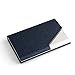 Partstock(TM) Business Name Card Holder PU Leather & Stainless Steel Card Case, Wallet Credit card ID Case/Holder For Men & Women - Keep Your Business Cards Clean, with Magnetic Shut.(Dark Blue)
