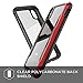 Raptic Shield, Compatible with Apple iPhone X/Xs (Formerly Defense Shield) - Military Grade Drop Tested, Anodized Aluminum, TPU, and Polycarbonate Protective Case for Apple iPhone X/Xs, Red