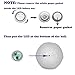 Party Decorations LED Light Up Ball Inflatable Floating 13 Modes 16-Inch Glow in the Dark with Colors Changing for Garden, Wedding, Xmas Decor (1 PCS)