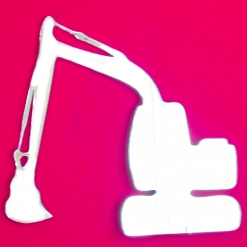 Super Cool Creations Excavator Mirrors - 12cm x 11cm