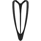 Qivastance Men's Deep V Bikini Thongs Sexy Mankini G-String Briefs Naughty Slutty Novelty Underwear