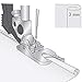 4 Pieces Narrow Rolled Hem Presser Foot Small Sewing Machine Fits Most Household Multi-Function Low Shank Snap-On Singer, Brother,Bingo,Janome, Kenmore,Juki,Husqvarna,Elna (3 mm, 4 mm and 2x6 mm)