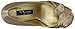Nina Women's Forbes-Ys Peep-Toe Pump,Gold,8 M US