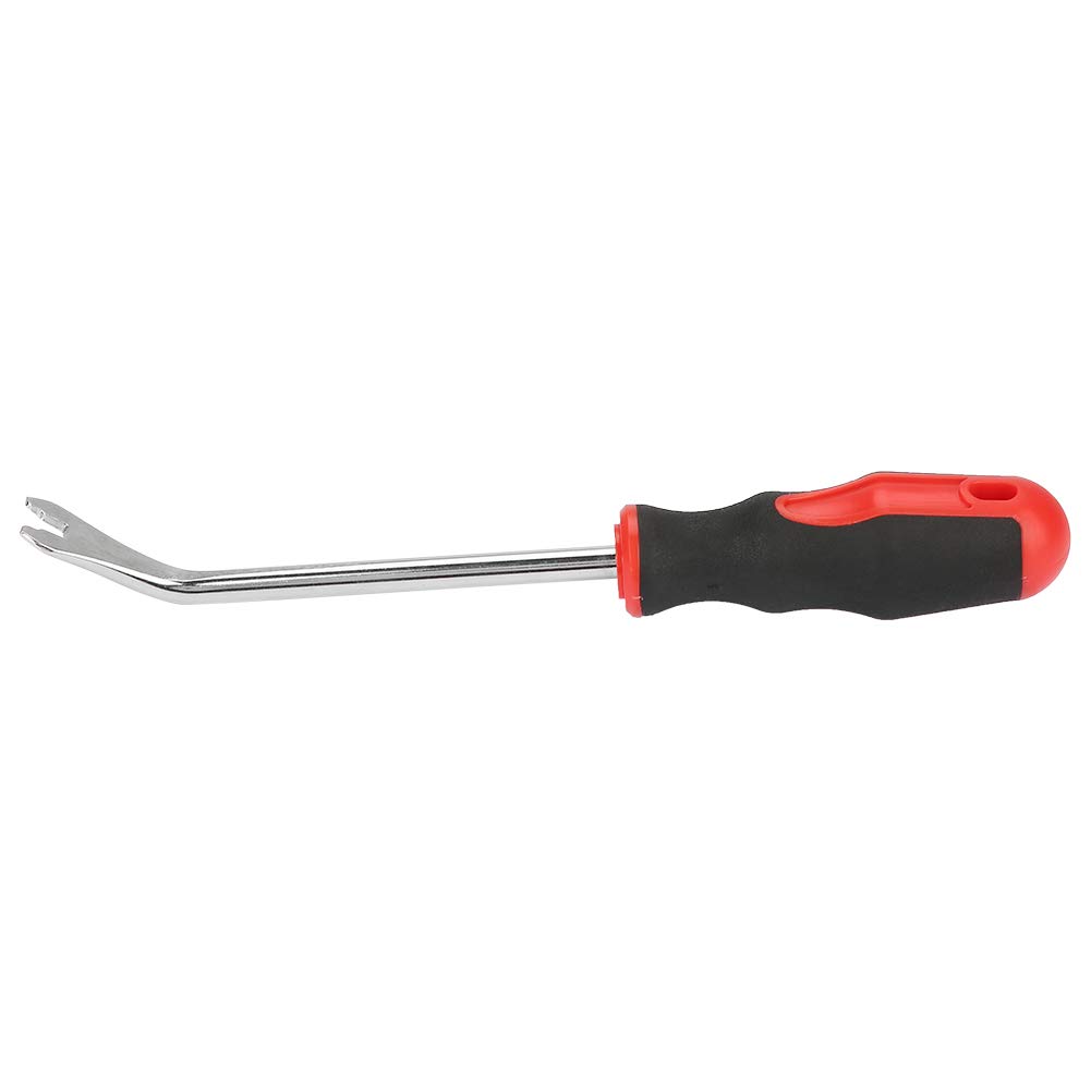 Buckle Screwdriver, Small Size Trim Screwdriver, Comfortable Grip Nail Puller, High Hardness Woodworking for Service Warehouse Remove The Rivet