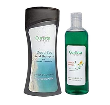 Buy Curista Naturals Arnica Hair Oil Dead Sea Mud Shampoo For