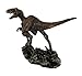 Veronese Design Highly Detailed Velociraptor Dinosaur Bronzed Statue Hand Painted Raptor