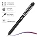 Stylus Pen for Apple iPad, XIRON Active Capacitive Rechargeable iPad Pencil Stylus Digital Pen iPens with 4pcs 2mm Replaceable Fine Point Rubber Tips for Apple iPad/iPad Pro/iPhone (iPens X1)