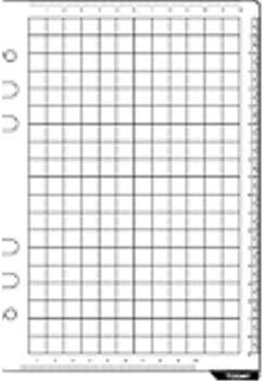 Raymay Davinci 6 Hole for A5 Personal Organiser, Under the dar325 & RÃƒÂ ¨ GLE by Raymay