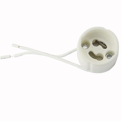 10 GU10 Lamp Holder Base New Regulation Bulb Connector 240v GU10 Mains
