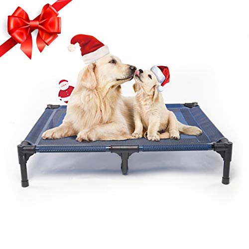 SUDDUS Elevated Dog beds Waterproof Outdoor, Portable Raised Dog Bed, Dog Bed Off The Floor, Dog