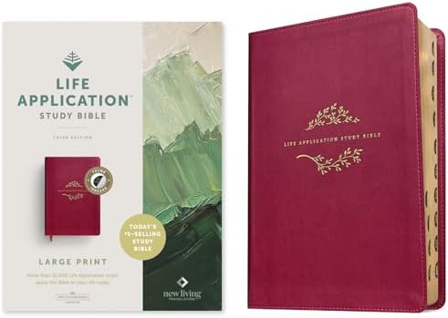 NLT Life Application Study Bible, Third Edition (LeatherLike