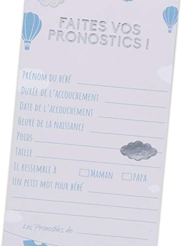 Olilly 10 Pronostic Cards For Baby Shower Pronostic From Birth To Do Between Friends Amazon Co Uk Toys Games