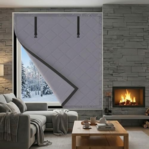 Generic Insulated Thermal Window Curtain