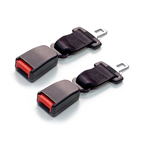 Click Here to See More Images E4 Safety Certified Seat Belt Extension 2-Pack for 2009 Dodge Ram 1500 Front Seats, 7 inches, Black from Seat Belt Extender Pros