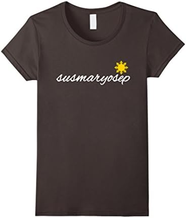 Women's Susmaryosep Filipino Expression Shirt - Filipino T Shirt Medium Asphalt