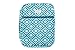 Double Creek Bible Case Cover for Women with Handles & Pockets Florals (Blue Ikat)